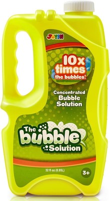 JOYIN 32 oz Bubble Solution Refills (up to 2.5 Gallon) Big Yellow 