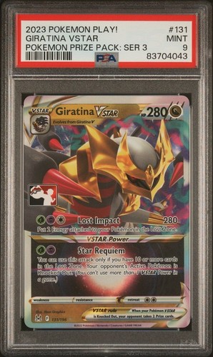 Pokemon TCG Giratina VStar Prize Pack Play Promo PSA 9 | eBay