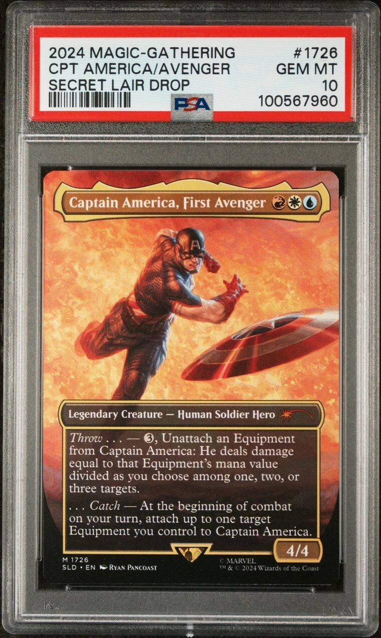 Secret Lair x Marvel's Captain America | Secret Lair Secret Lair x Marvel's Captain America | Secret Lair