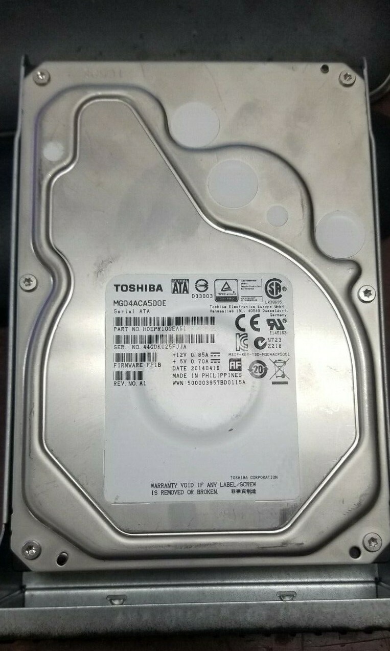 Toshiba MG04ACA500E 3.5