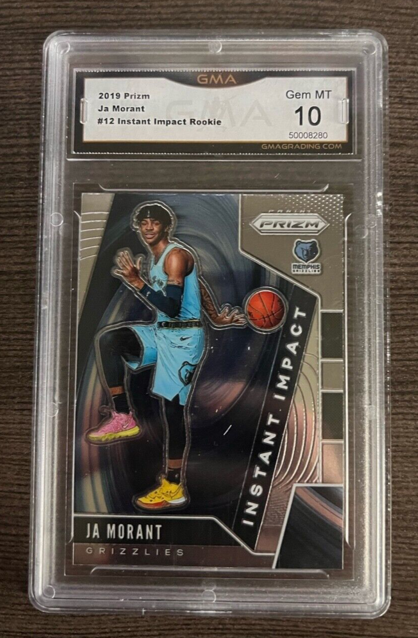 JA MORANT  ジャモラントPrizm INSTANT IMPACT Ja Morant 2019 Prizm #12 Instant Impact Price Guide - Sports