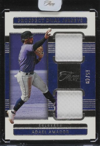 2023 Panini Three and Two - Adael Amador #PDJ-AA