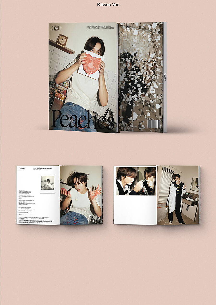 EXO KAI PEACHES 2nd Mini Album PHOTO BOOK Ver CD+POSTER+Book