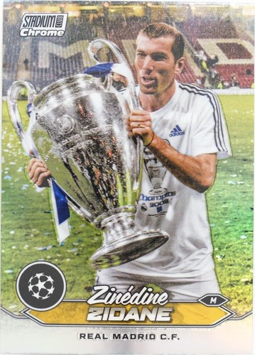 Zinedine Zidane 2023-24 Topps Stadium Club Chrome UEFA #5 | eBay