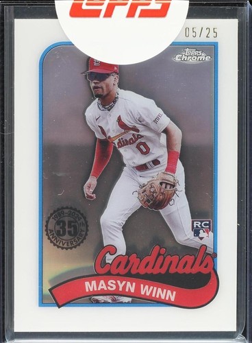 2024 Topps Chrome - Masyn Winn #89BCL-17