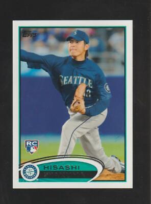 2012 Topps #484 Hisashi Iwakuma rookie card, Seattle Mariners. rookie card picture