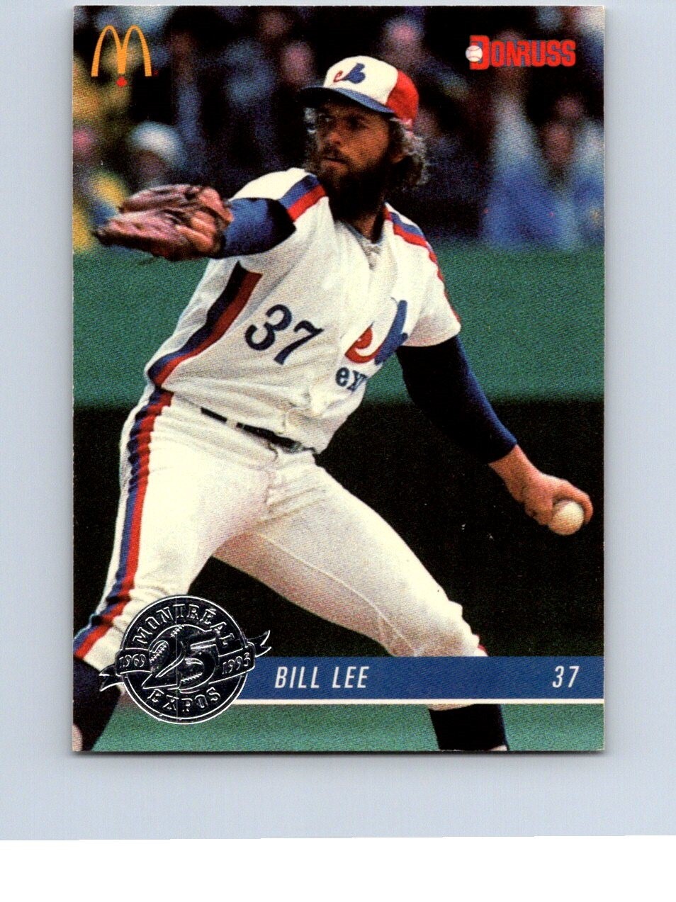 BASEBALL CARD DONRUSS 1993 MONTREAL EXPOS 25th ANNIVERSARY