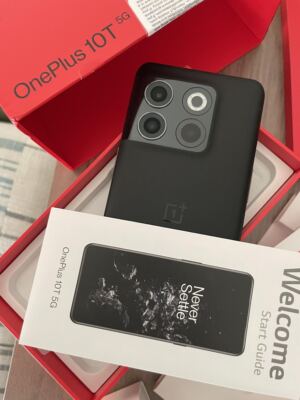 OnePlus 10T 5G 128GB Moonstone Black T-Mobile Unlocked Smartphone
