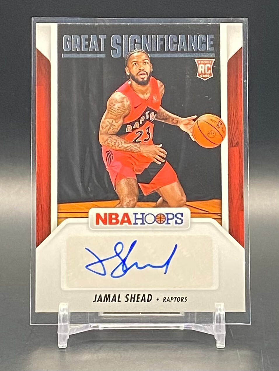 2024-25 Panini NBA Hoops Jamal Shead Rookie Auto Great