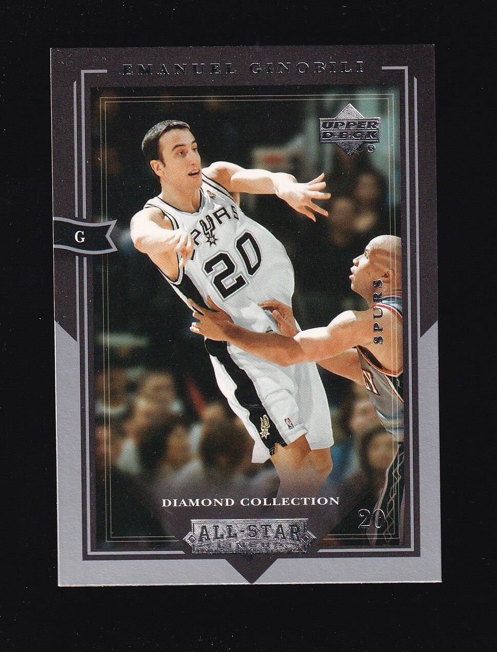 その他 UD Sweet Shot Emanuel Ginobili auto UD Sweet Shot Emanuel Ginobili auto