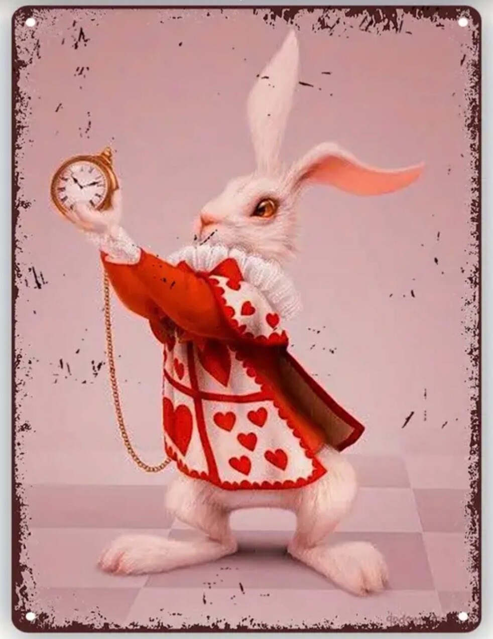 Alice meets the White Rabbit ブラウス ピンク Alice meets the White