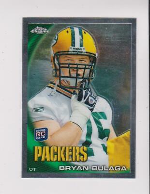 2010 Topps Chrome #C129 Bryan Bulaga rookie card, Los Angeles Chargers. rookie card picture