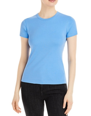 Three Dots Solid Crewneck Tee 4A 817