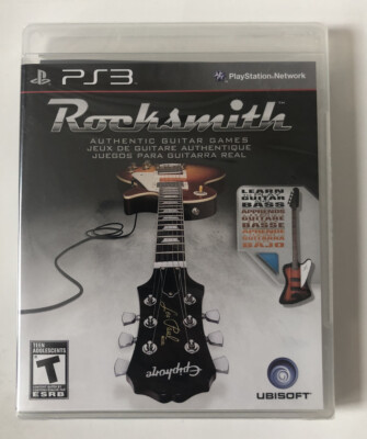 Rocksmith 2011 Sony Playstation 3 PS3 Guitar Game Only New Sealed