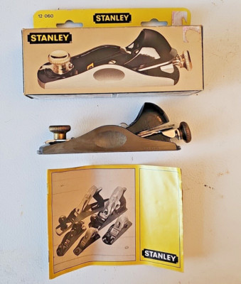 Vintage England Made Stanley Low Angle Block Plane G12-060 (60-1/2)   New in Box
