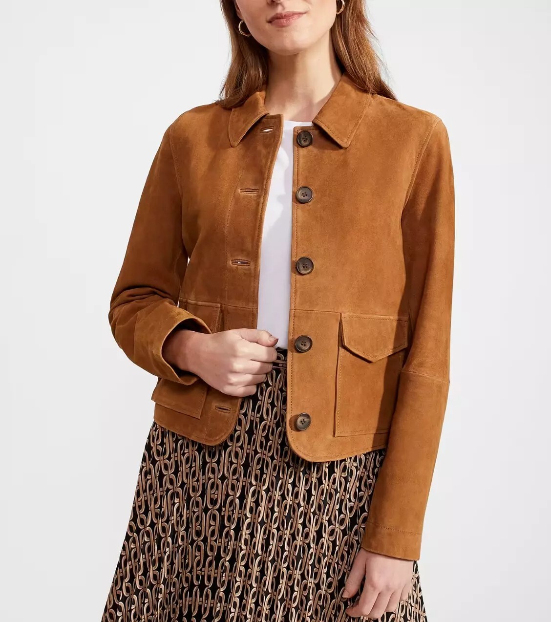 定価　83600円 SUEDE TRUCKER JACKET ブラウン　サイズ2 Men's Suede Trucker Jacket - Tan/Beige | Cockpit USA