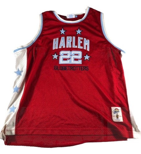 Harlem Globetrotters Jersey. Curly 22. 1927 Platinum FUBU