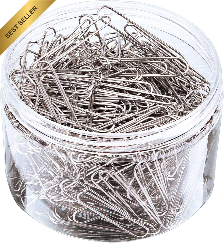 300 Pieces Large Size Paper Clips for Office School and Personal Use, 2 Inch