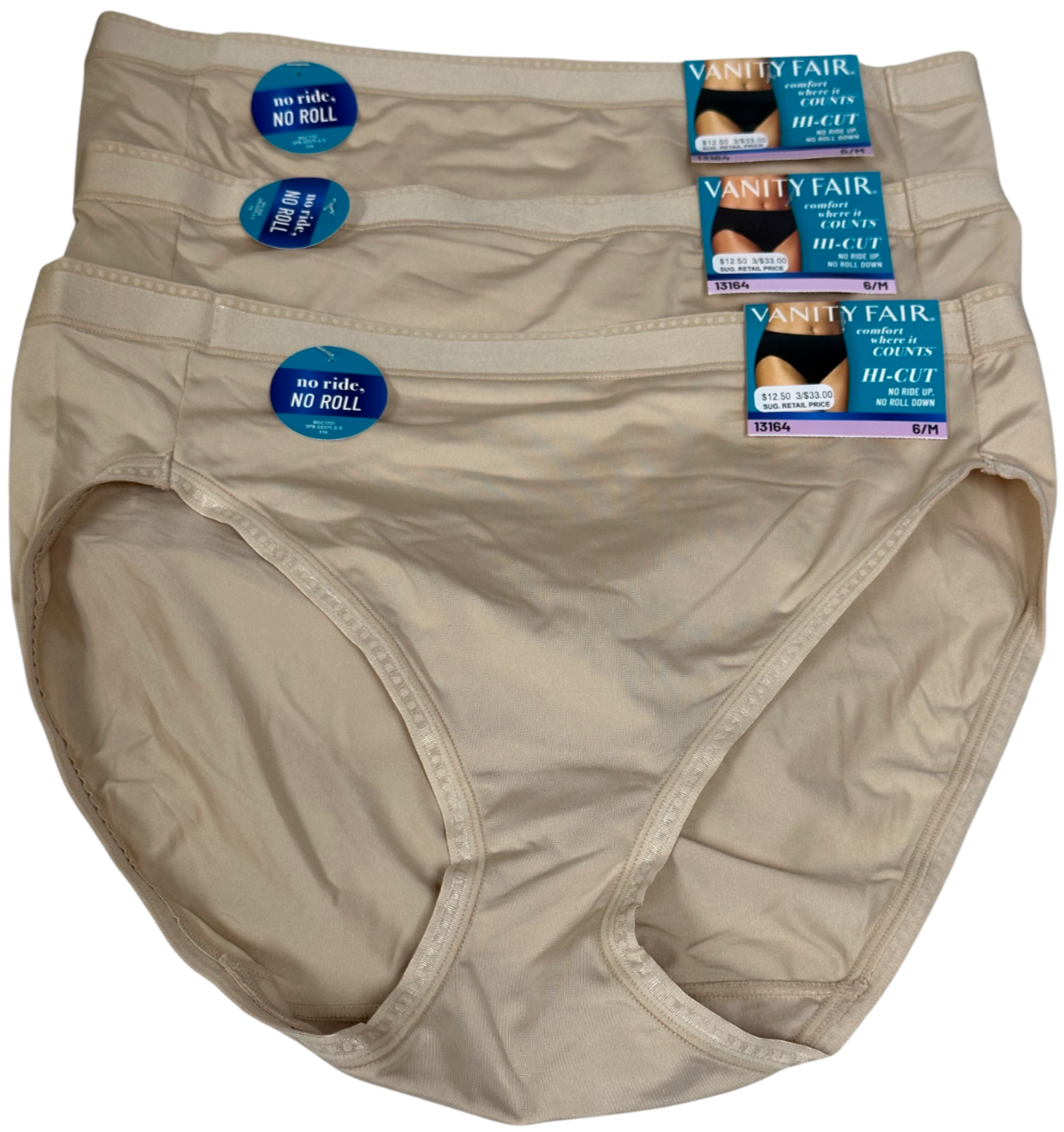 全信頼を寄せる 3 13164 Panty Cut Hi Counts it Where Comfort Fair Vanity Clothing
