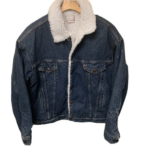 Купить levis sherpa lined trucker mens 