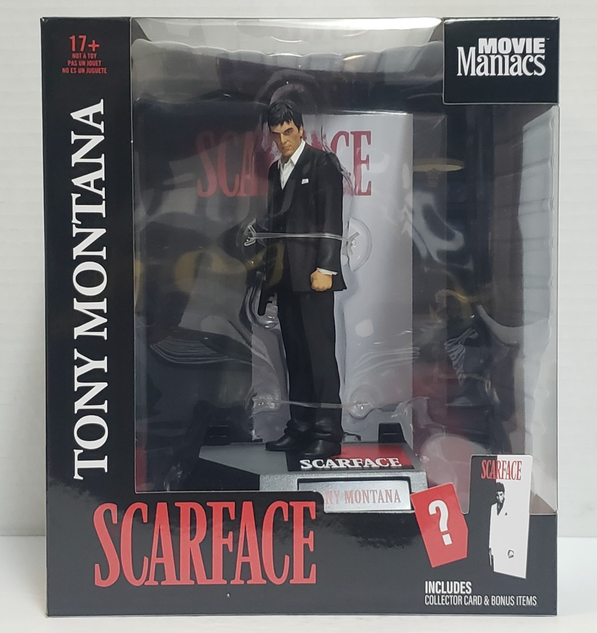 TONY MONTANA - SCARFACE - McFarlane Toys Movie Maniacs 6