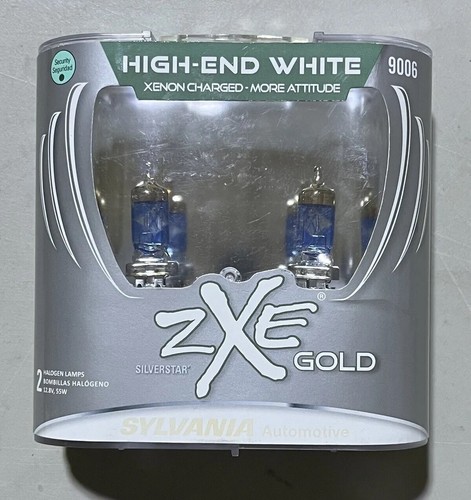 SYLVANIA 9006 SilverStar zXe GOLD High Performance Halogen Headlight 2 Bulbs
