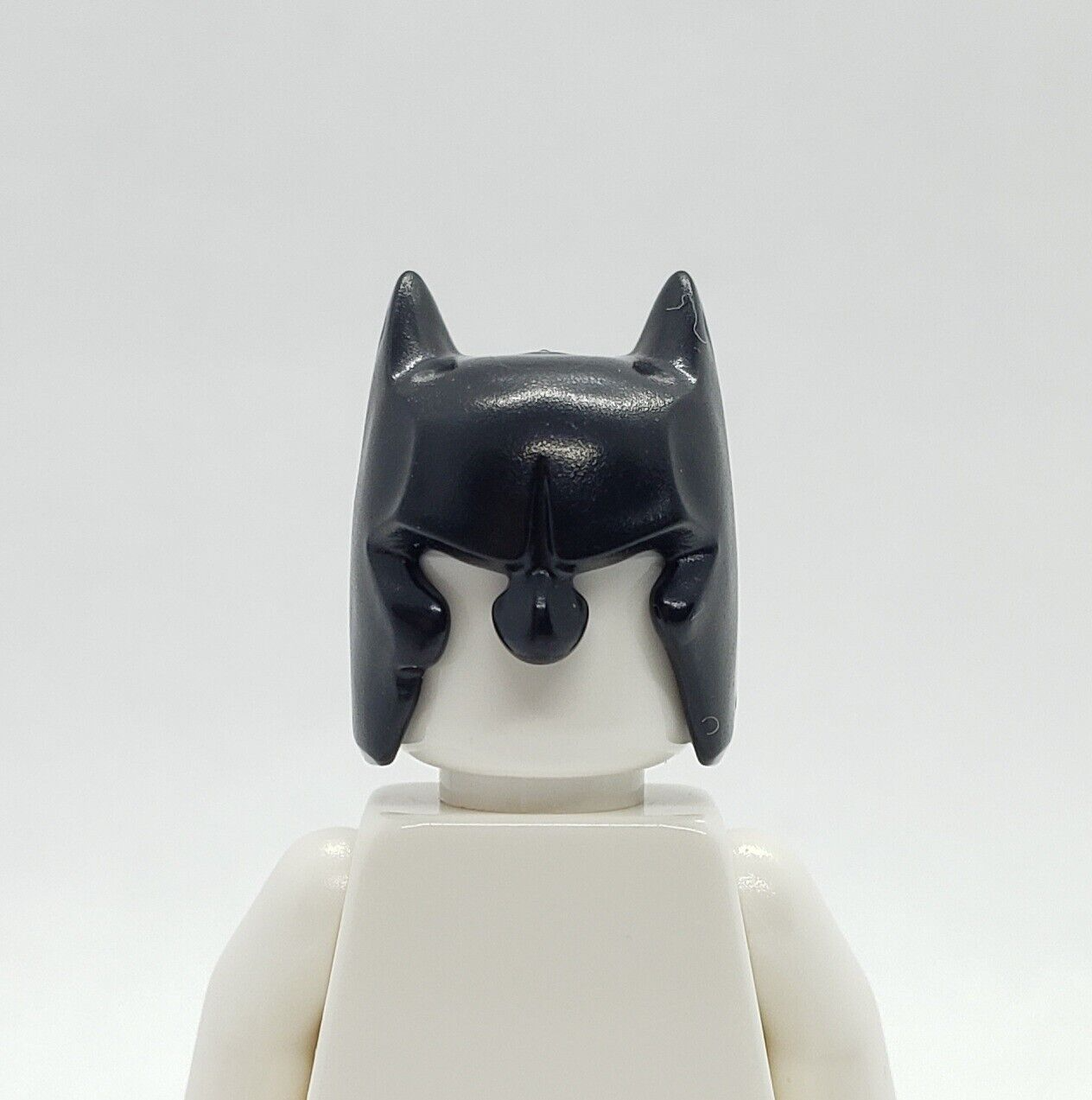 Lego Short Shot Batman Helmet Cowl Error Prototype Test
