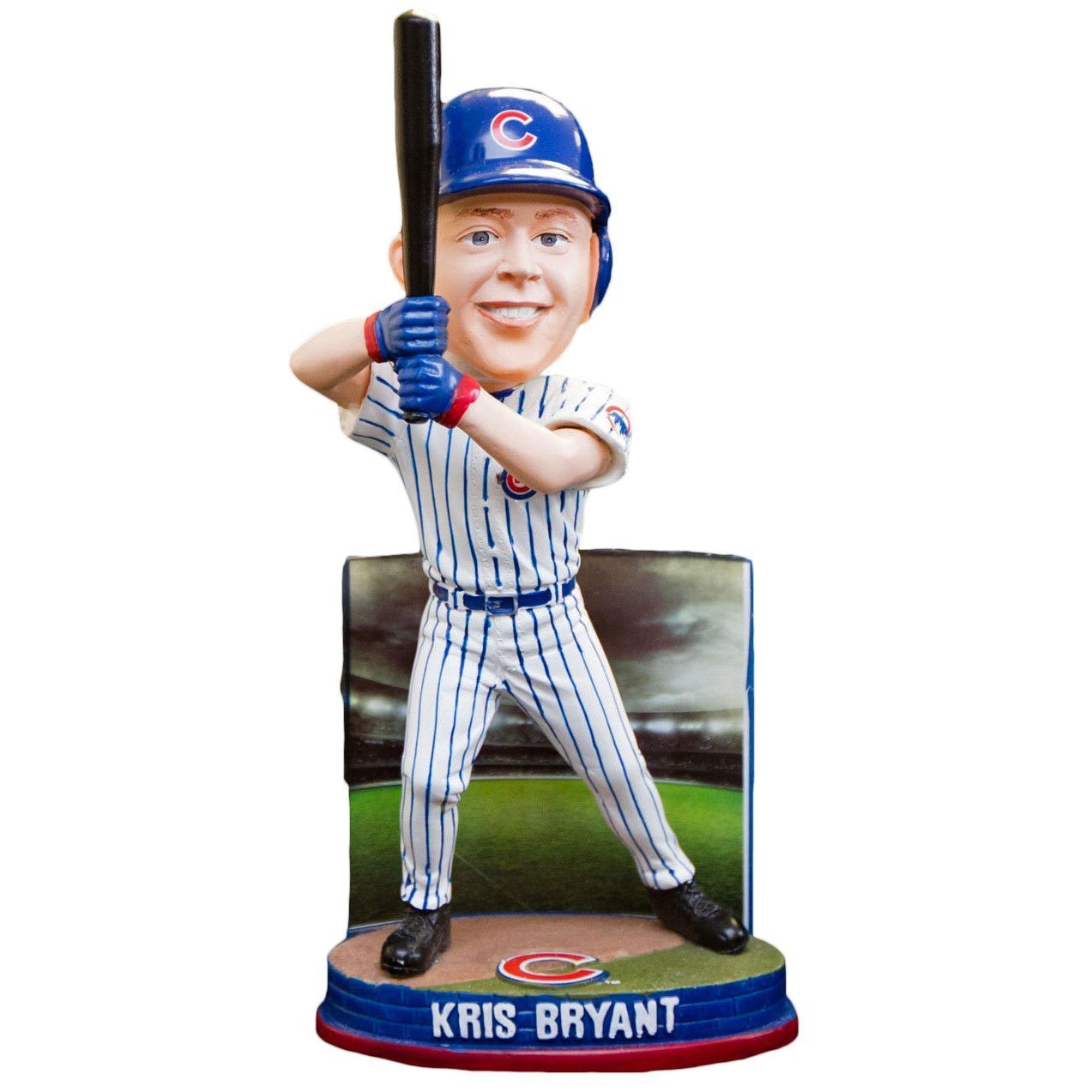 シカゴ・カブス クリストファー・モレル 首振り人形Bobblehead JAVIBEAR Chicago Cubs Clark Mascot Bobblehead Wrigley Field
