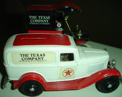 TEXACO 1936 FORD PANEL VAN TRUCK Seattle Terminal 50th Anniversary ERTL NEW 1:25