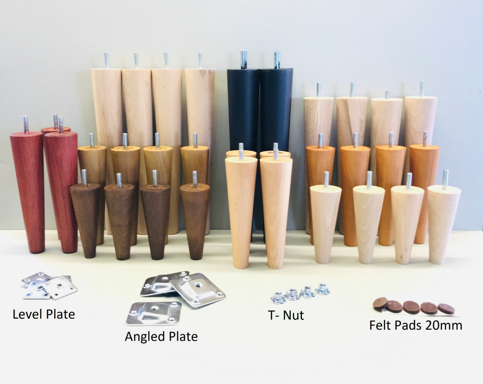 Legheads M8 Ikea Replacement Furniture Legs 6 Colours Superior