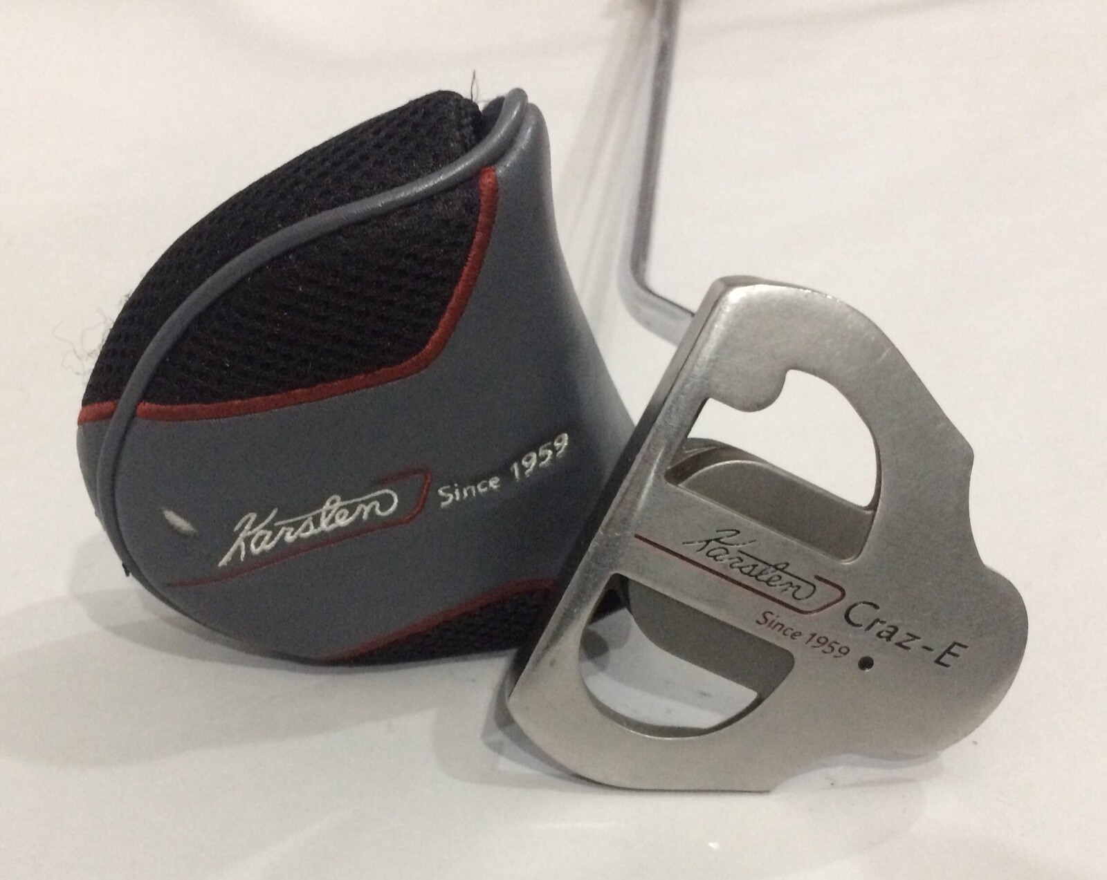 Ping Karsten Craz-E Golf Putter Right Handed 35 Inches With Cover