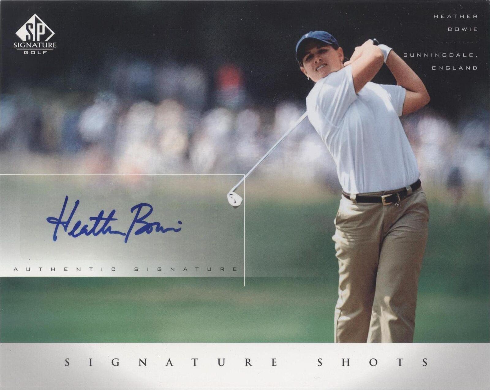 2004 SP Signature - Heather Bowie #HB