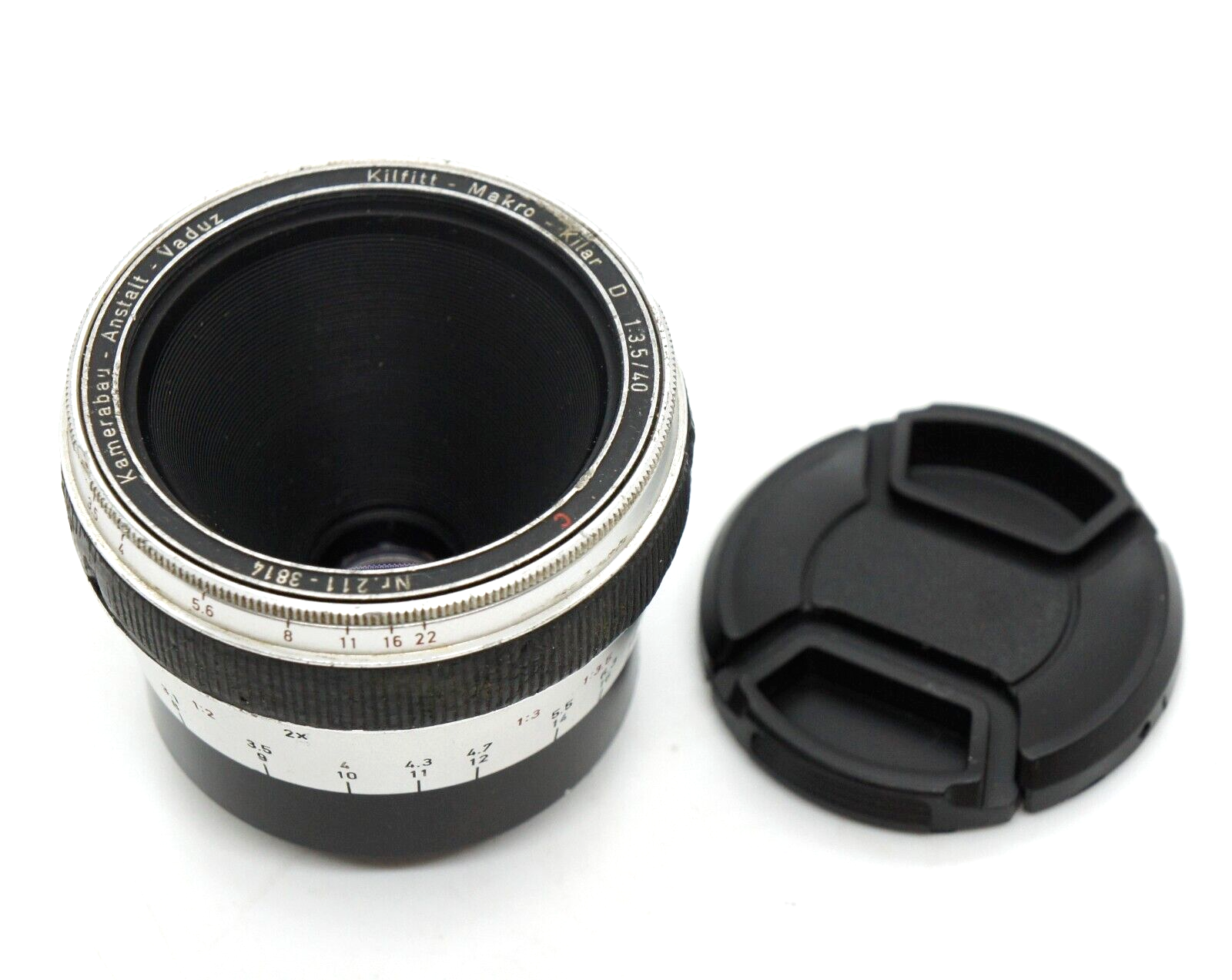【希少品】Kilfitt Makro-Kilar 3.5/4cm NICE RARE KILFITT-MAKRO-KILAR D 3.5/4cm lens Exakta Mount