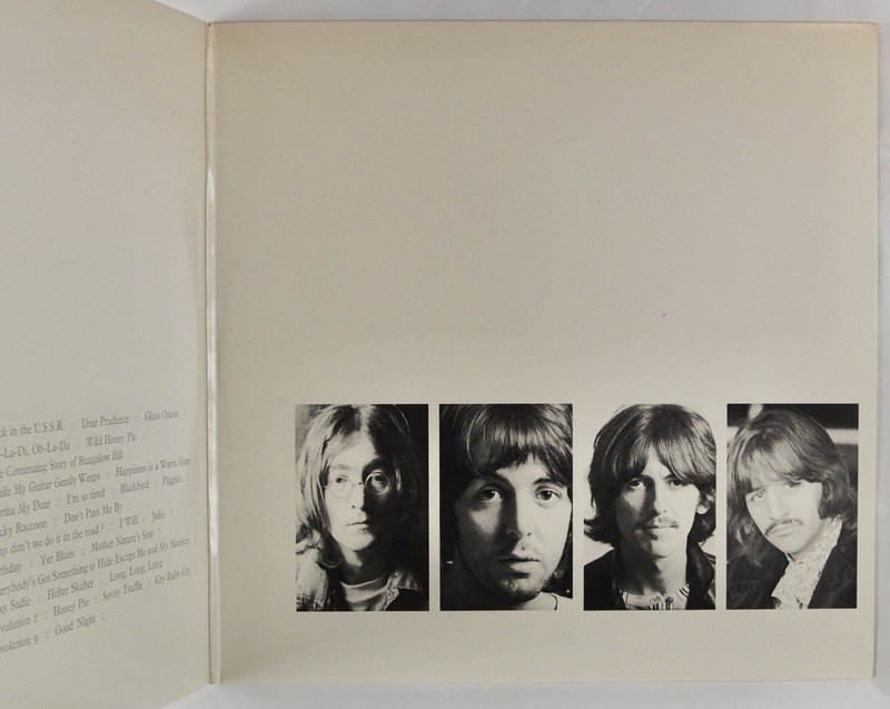 THE BEATLES: White Album US Capitol SWBO-101 Purple '78 Rock 2x LP