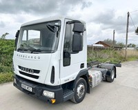 2015 IVECO EUROCARGO 75E16 CAB+CHASSIS 7.5T IDEAL HORSEBOX TIPPER EURO6 