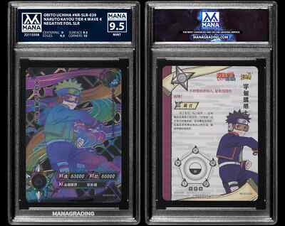 ＄様 LAWOO以外 NARUTO KAYOU OBITO UCHIHA #NR-SLR-039 NEGATIVE FOIL SLR MANA