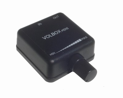 Volbox inline audio volume control attenuator 3.5mm 1/8'' aux mini
