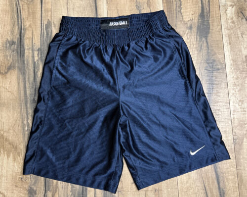 Nike Basketball Shorts Sm Pockets New Money Dazzle Navy Blue Nike Basketball Shorts Sm Pockets New Money Dazzle Navy Blue