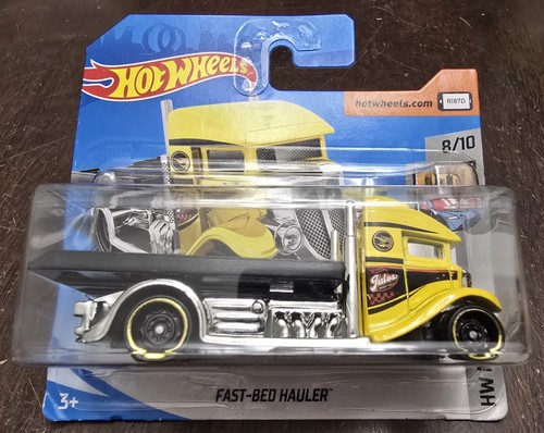 F*M様 Hot Wheels マッドマウス 2台セット 2019年 Hot Wheels 2019 Treasure Hunt Fast-Bed Hauler Yellow HW