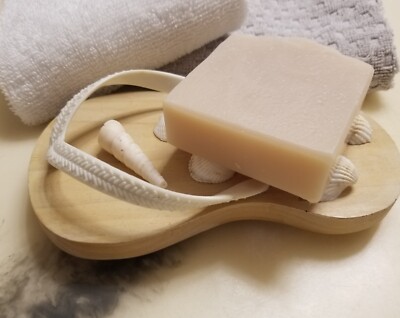 Handmade Cold Process Soap Shampoo Bars (2) Grapefruit Bellini ~ USA Made