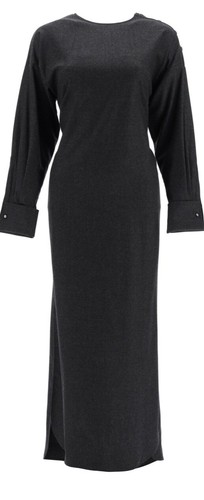 Max Mara Long Sleeve Virgin Wool Maxi Dress. IT 44/UK 12 | eBay