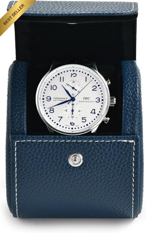 Premium Leather Watch Box Watch Box for Men and Women Noble and Elegant Blue Wat