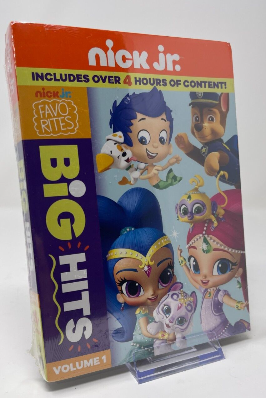 Nick Jr Favorites Big Hits Volume 1 (DVD) Includes Over 4