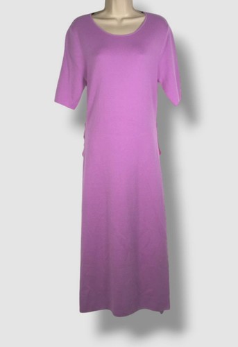 Pre-owned Tse $1295  Women's Pink Cashmere Double Knot Sweater Dress Size Xs