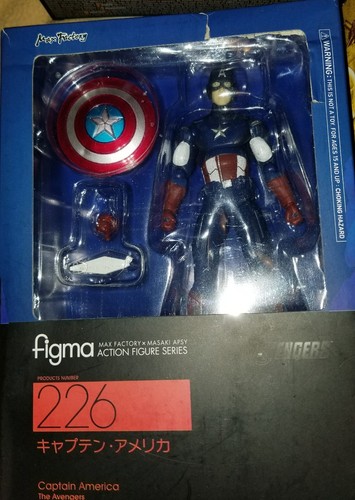 figma 226 The Avengers Captain America Figure Good Smile