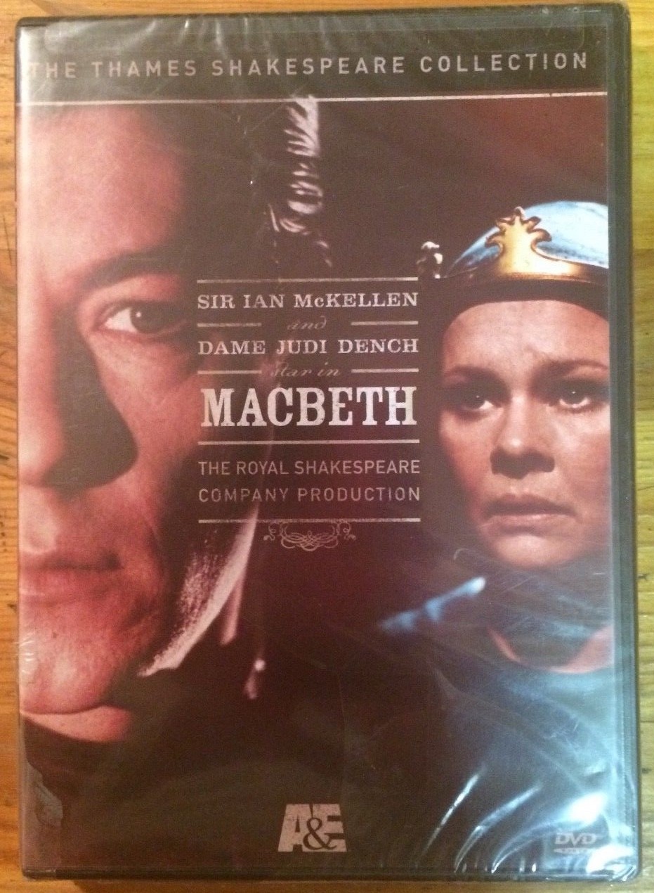 SEALED UNOPENED Macbeth DVD Ian McKellen Judi Dench | eBay