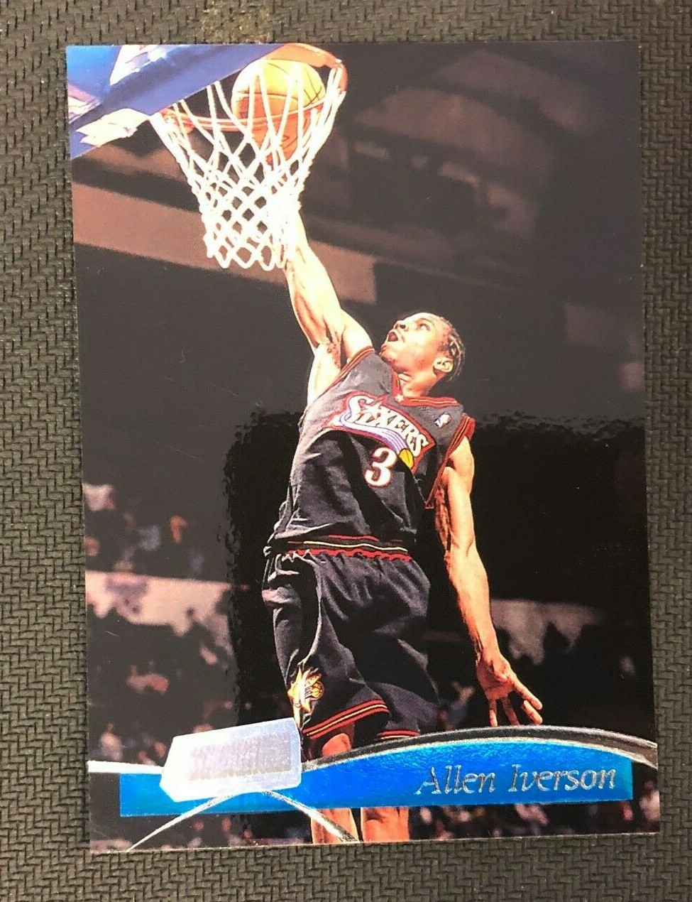 97 TOPPS NBA ALLEN IVERSON PSA10 アイバーソン ALLEN IVERSON 1996-97 Topps Stadium Club ROOKIE RC #R16