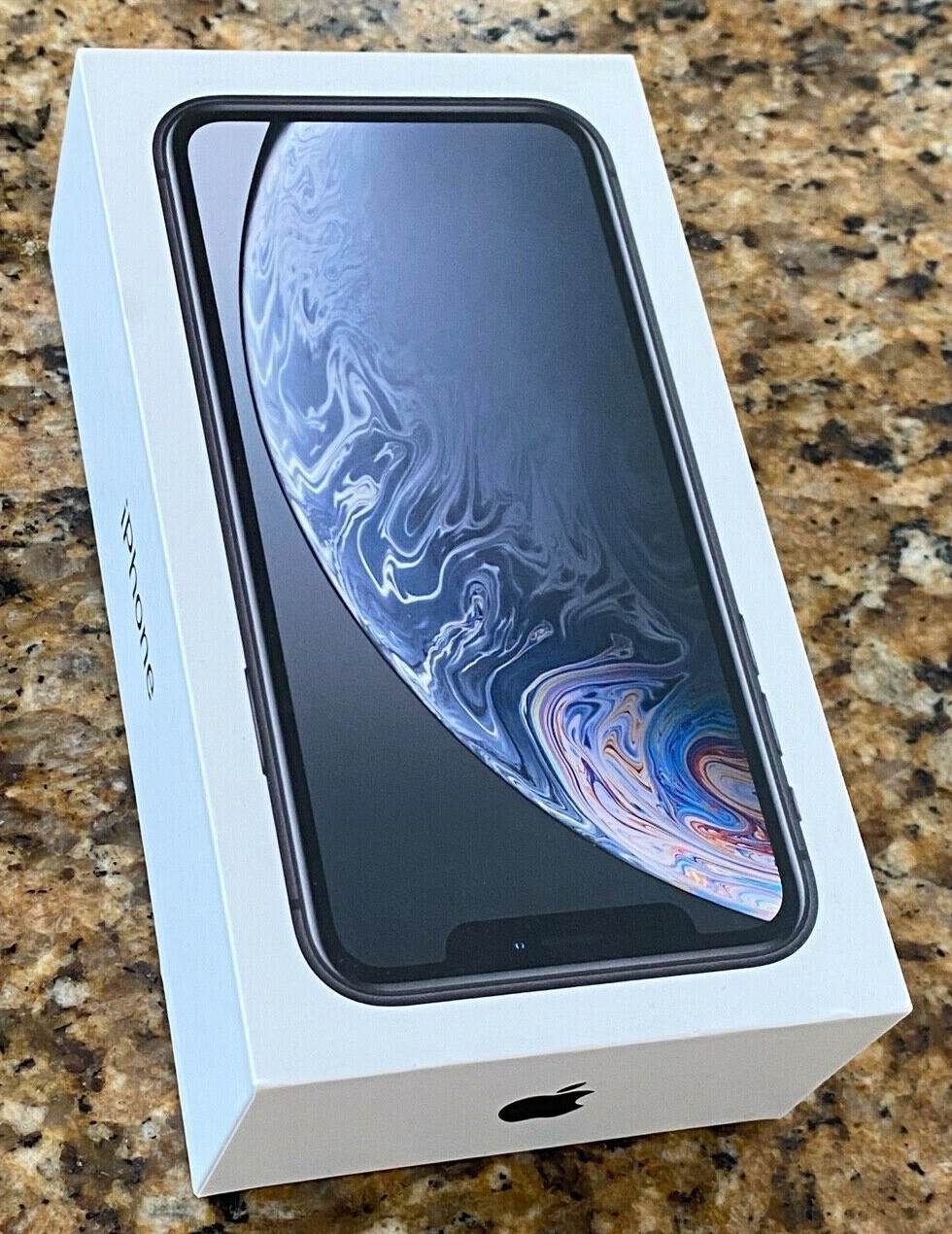 iPhone XR 128GB - Model MRYY2LL/A - Black - EMPTY BOX ONLY