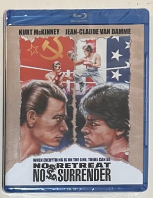 NO RETREAT, NO SURRENDER (Jean-Claude Van Damme) Blu-ray OOP - New! Sealed!