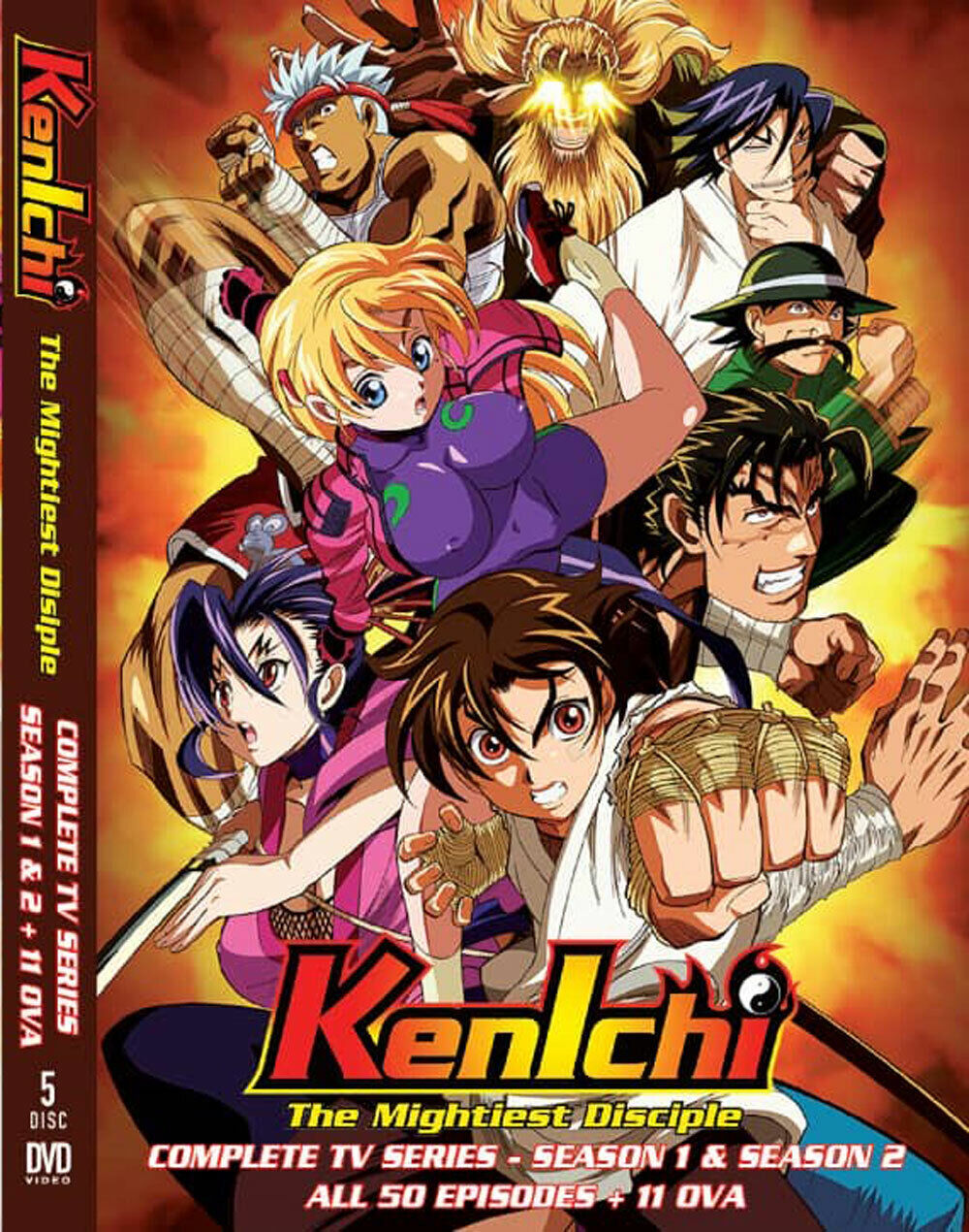 ANIME KENICHI:THE MIGHTIEST DISCIPLE VOL.1-50 END +11 OVA DVD ENG DUB+FREE ANIME ANIME KENICHI:THE MIGHTIEST DISCIPLE VOL.1-50 END +11 OVA DVD ENG DUB+FREE ANIME